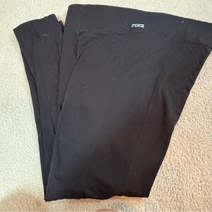 Women’s PINK Black Ultimate Victoria Secret  leggings mesh panel. S/L